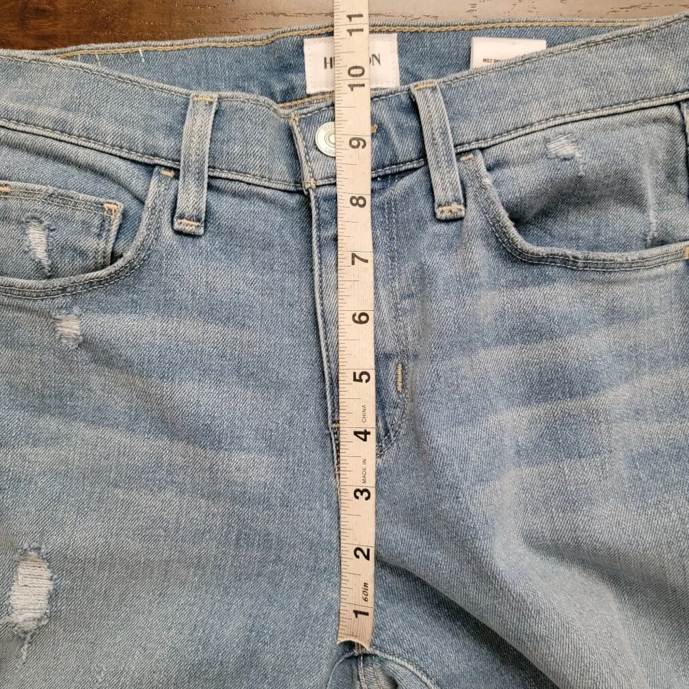 NEW Hudson Natalie Slim Jeans Womens 24 Comfort Casual Denim Retail $225 - Picture 7 of 8